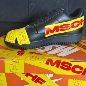 MSCHF Black and Yellow Men's Sneakers